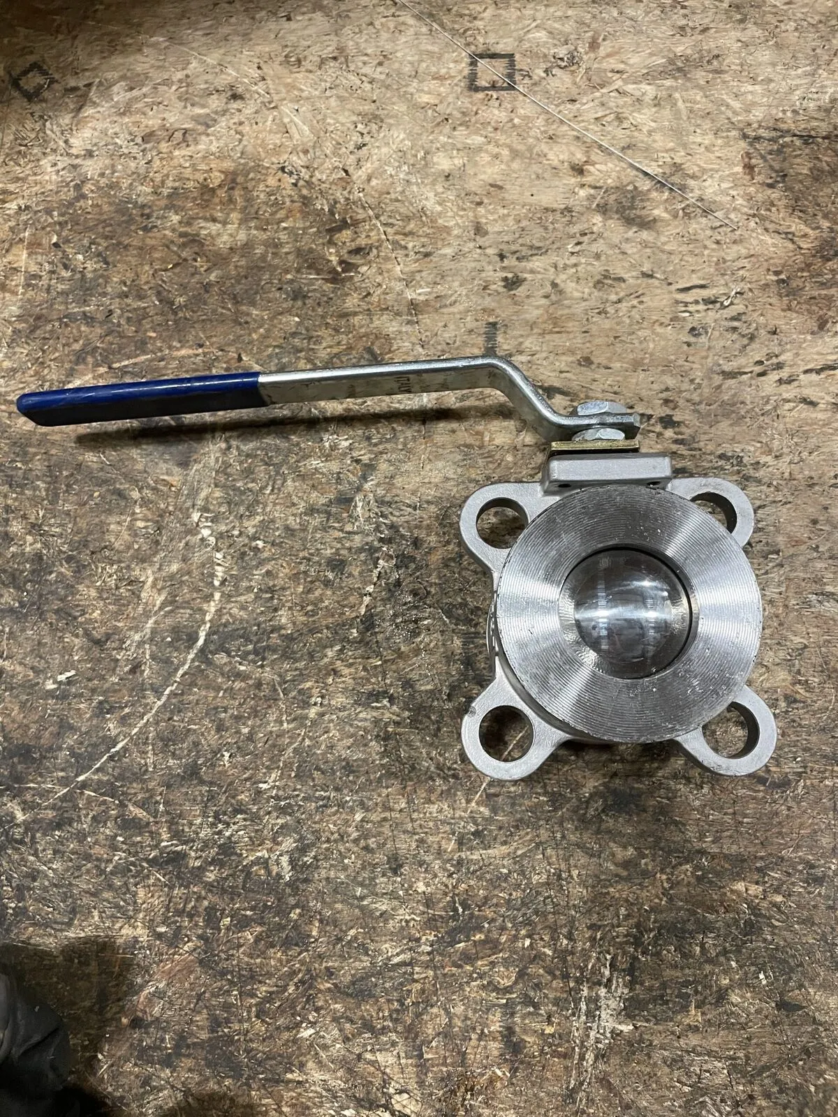 Valpres 2” 316 Stainless Steel Manual Butterfly Valve