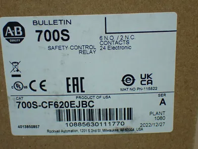 NEW ALLENBRADLEY 700SCF620EJBC