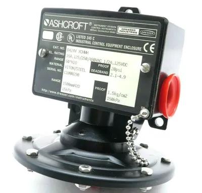 NEW ASHCROFT B424V-XCHNH PRESSURE SWITCH B424VXCHNH