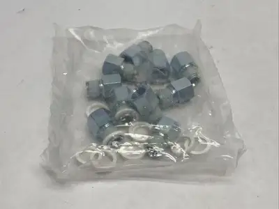 AD-1/4NPT-G1/4-I, 9625 | Festo AD-1/4NPT-G1/4-I Pneumatic Adapter Male/Female 1/4" NPT LOT OF 10 9625 - New