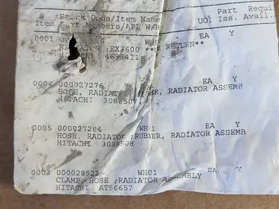 Radiator Hose 3088507/3088508