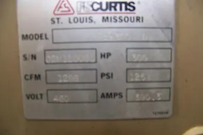 USED CURTIS R/S 300D