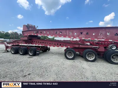Used 1997 TRAIL KING TK160J-443 Lowboy Trailers North Carolina US | Proxy Equipment #1426061