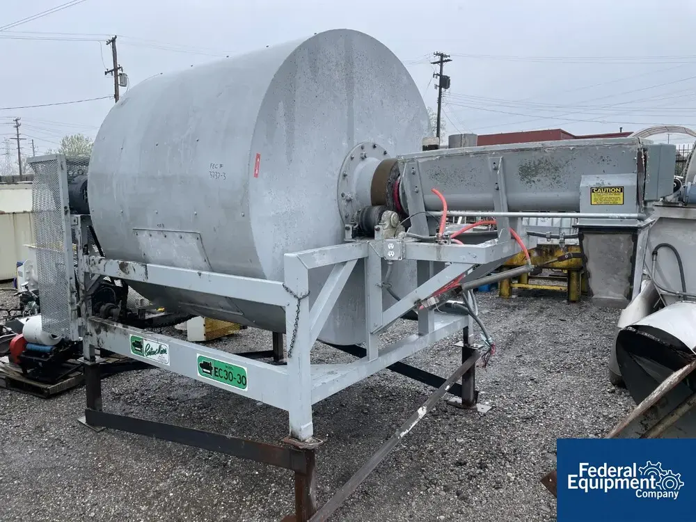 USED Burton 100 Cu Ft Burton Mixer, Model EC30-30, C/S