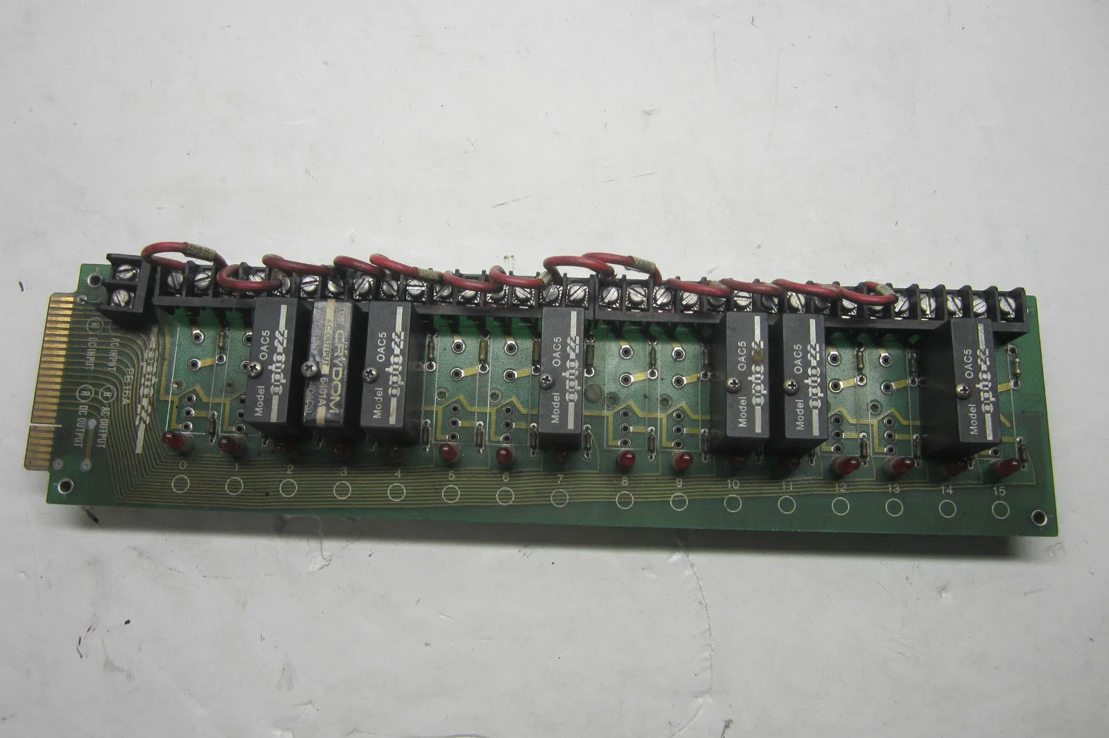 OPTO 22 PB-16A MODULE RACK PB16A