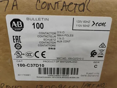 Allen-Bradley 100-C37D10 Electrical Equipment/Supplies | ESS Industrial Equipment Sales (3)