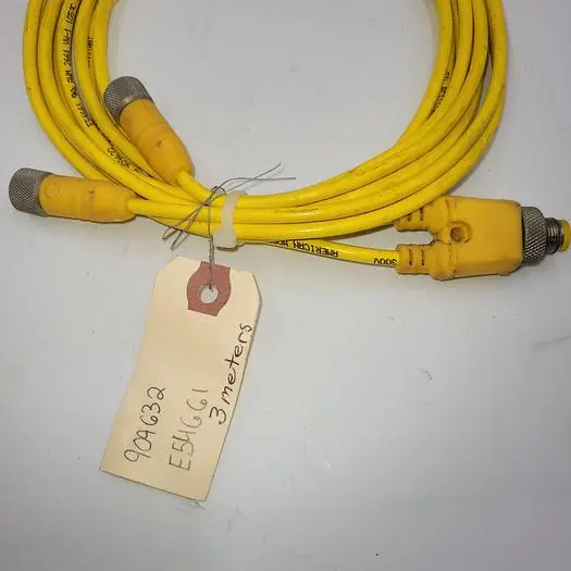 Used LUMBERG AUTOMATION LUMBERG AUTOMATION 909632 / E54661 DUAL END FEMALE / 3 METERS LONG W/ SPLITTER (4 PRONG MALE) Cable & Wire | ND Industrial Surplus #1219710