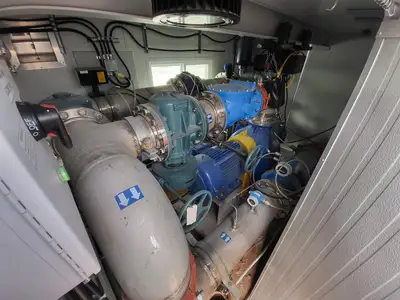 100HP Dewatering Pump Station Package w/ Weatherproof Enclosure
