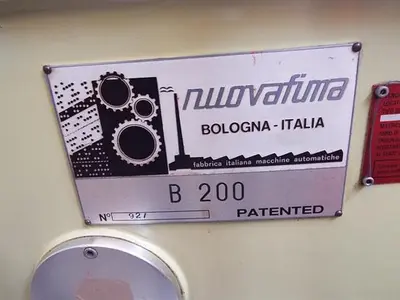 Nuovafima model B-200 Die Fold Wrapper for Chocolates