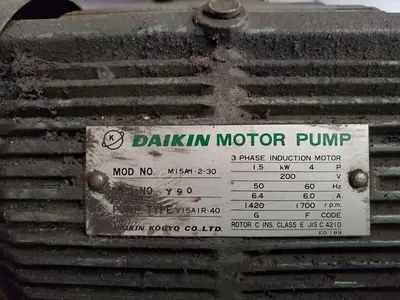 USED DAIKIN V15 A1R-40