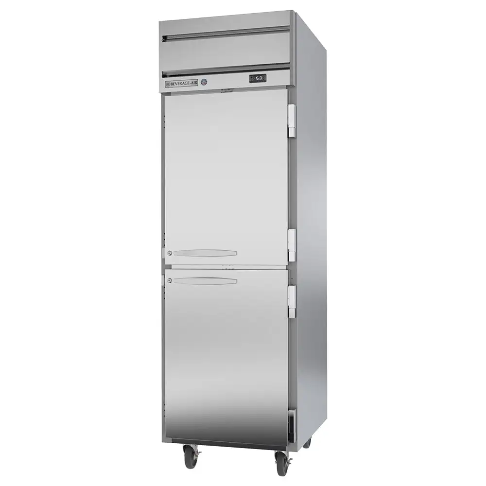 Beverage-Air HF1HC-1HS 26" Horizon Series One Section Reach In Freezer, (2) Right Hinge Solid Doors, 115v