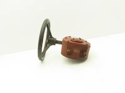 Durco MY40 Valve Actuator Manual Handwheel Gear Operator 22x27mm Bore