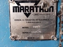40 HP  Marathon Dual Shaft Shredder  28" X 17"