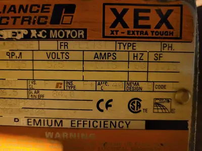 Used NORTHERN BLOWER P14G7545N-GE Parts (Hydraulics and Pneumatics) British Columbia CA | Lenmark #271024