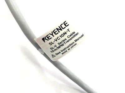 USED KEYENCE SAFETY LIGHT CURTAIN MAIN CABLE SET