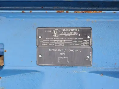 15 hp, 575 volts, 1760 rpm, 254TM Severe Duty Motor
