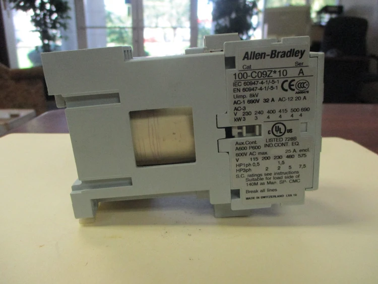 Used Allen-Bradley 100-C09Z*10 Ser A PLC Processors Arizona US | ASSET CONVERSION SPECIALISTS, INC. #310999