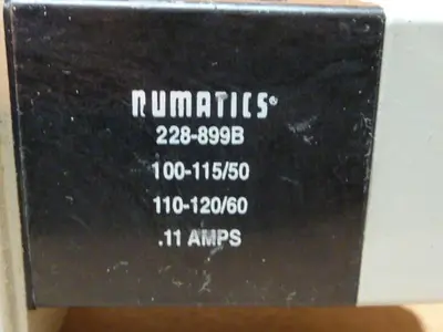 USED NUMATICS 123SS500K000030