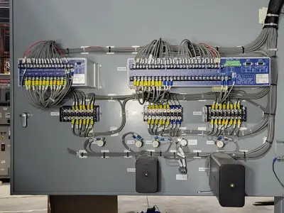 25kV 1200A 3ph Switchgear Unit w/ (2) Power Vac Breaker VB1 27.0-16-0