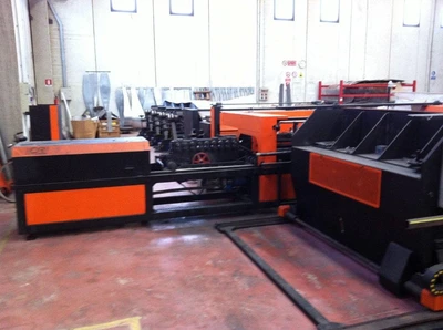 USED CR ELECTRONIC SQUARE AIR DUCTS PRODUCTION LINE