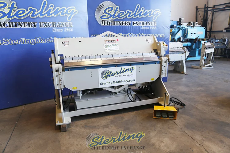 New | in-Stock BAILEIGH BB-7210H Box & Pan Brakes including Finger California US | Sterling Machinery Exchange #1465646
