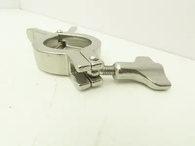 Dixon 13MHHM-Q100150 Squeeze Clamp Sanitary SS 1" to 1-1/2" Pipe Lot of 6