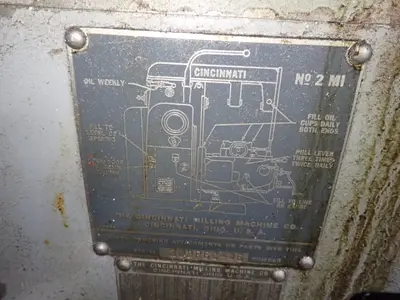 Cincinnati 10" X 54 1/2" Horizontal Mill