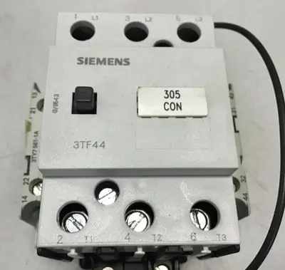 Used SIEMENS 3TF4422-0A PLC Contactors | Ideal Machinery #625530