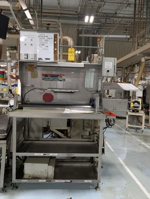 (2) Visual Inspection Tables W/ (2) Touchscreen Modules & (2) Acer Monitors