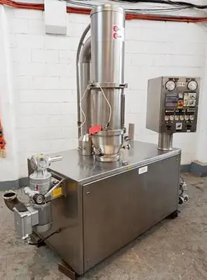 Glatt GPCG 3 Fluid Bed with spray head