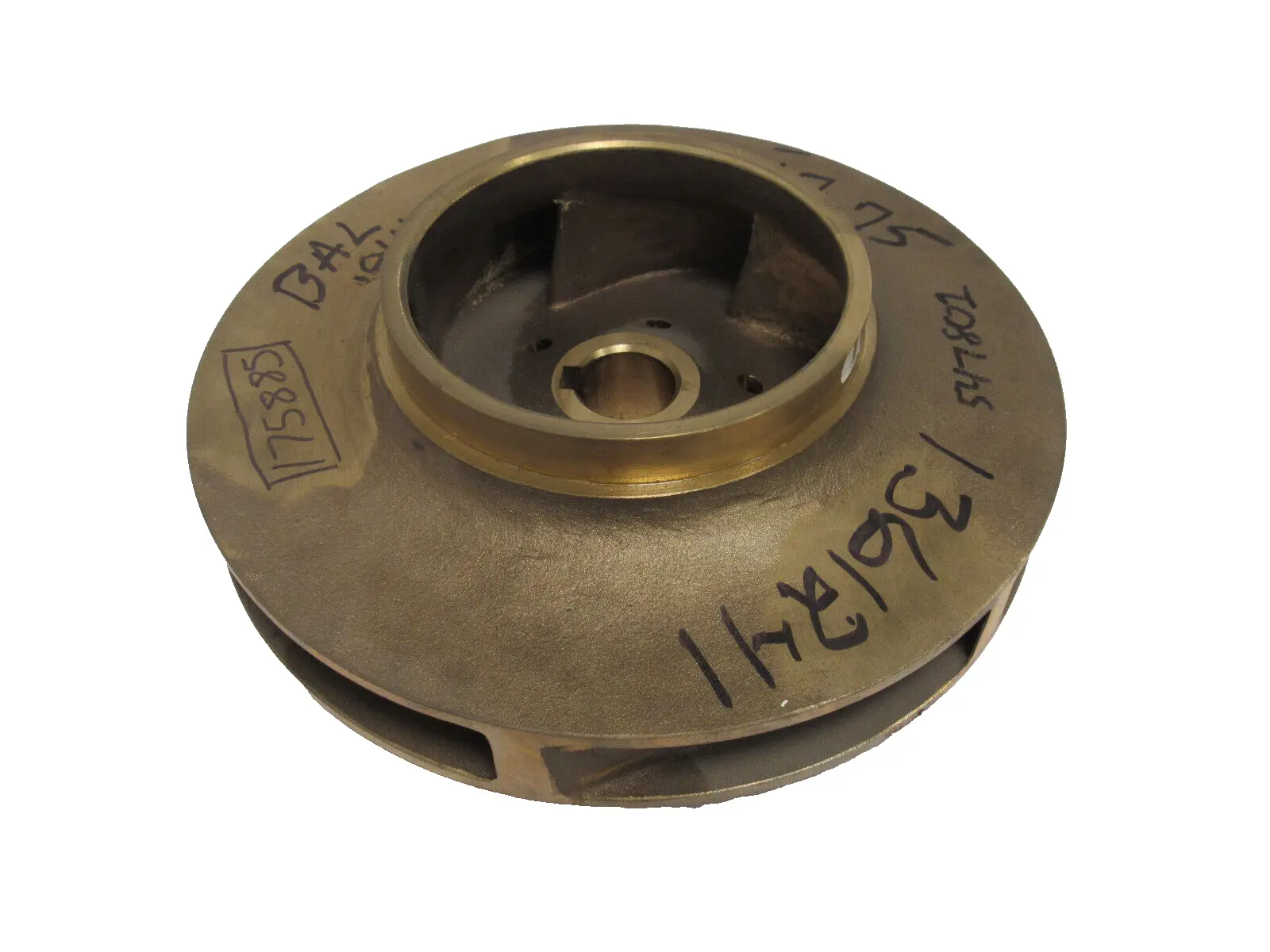 NEW FLOWSERVE 74913179 BRONZE IMPELLER 13" DIA. 1.5" BORE 1129A-50