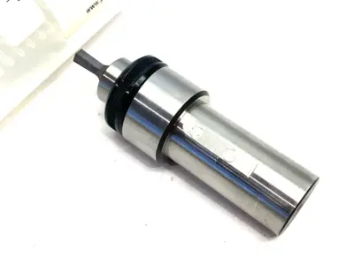 USED PCM GENEVIEVE SWISS 8MM ROTARY BROACHING TOOL HOLDER, 25MM SHANK