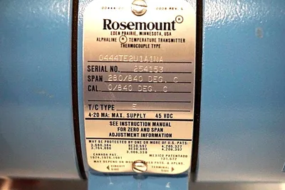 NEW ROSEMOUNT 0444TE2U1A1NA TEMPERATURE TRANSMITTER