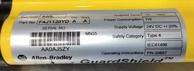 USED Allen Bradley 440L-F4J1120YD