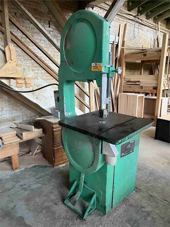 Used DAVIS & WELLS DB20-64 Woodworking Band Saws California US | MachineryMax #1319630