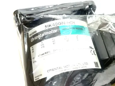 USED ORIENTAL MOTOR WORLD K SERIES PINION SHAFT INDUCTION MOTOR 40W