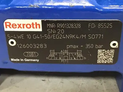 USED REXROTH 54WE10G4150/EG24N9K4/M S0771