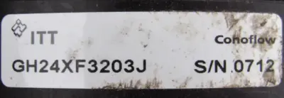 NEW ITT GH24XF3203J REGULATOR