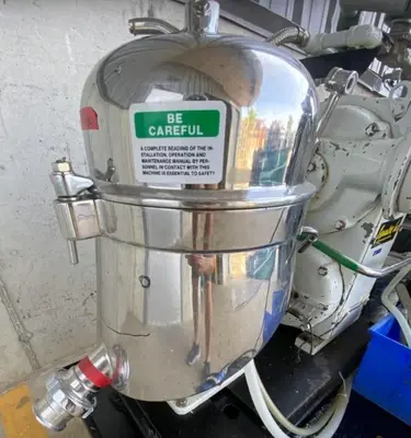 Westfalia SAOH 205 pilot plant separator, 316SS.