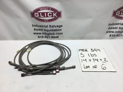 HMAC 2015850 Galvanized Steel Wire Tk8 Hydraulic Hose Assembly Great Deal( Lt 6)