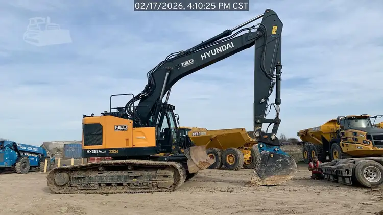 Used 2024 HYUNDAI HX355A LCR Crawler Excavators Texas US | National Equipment Dealers #1422284