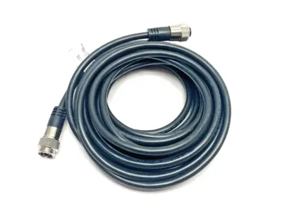 USED LUMBERG AUTOMATION, BELDEN MINI-POWER DOUBLE ENDED CORDSET 7/8" MALE TO FEMALE