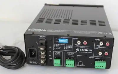 Crown 160MA Four-Channel 60-Watt Mixer Amplifier for Commercial Audio