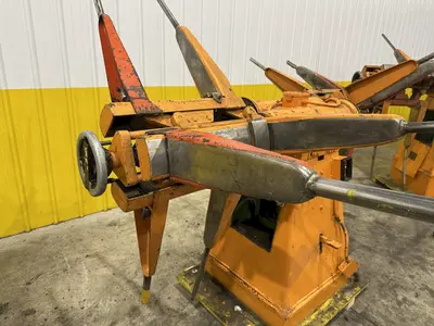 2500 LBS X 12" COOPER WEYMOUTH DOUBLE END PULL-OFF COIL REEL UNCOILER: STOCK #22617