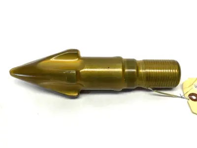 USED NISSEI INJECTION MOLD SCREW TIP ASSEMBLY 63MM SHELFWARE