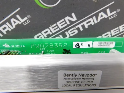 Bently Nevada 3300 Series Dual Vibration Monitor 3300/15-02-01-01-00-00-02 New