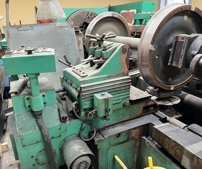 RAFAMET Wheel Turning Lathe, revised and retrofitted 2002
