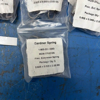 New | in-Stock GARDNER SPRING MCM-37081GS Misc Fasteners Indiana US | J&J Industrial Supply #1352406