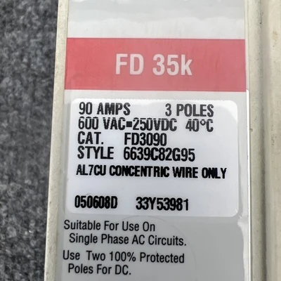 Used Cutler-Hammer fd3090 Circuit Breakers California US | Davliegogo LLC #1706053