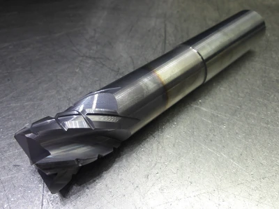 Benchmark 1" 4 Flute Carbide CC Roughing Endmill 1" Shank (LOC2101A)
